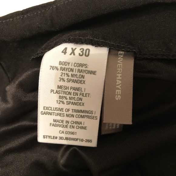 Black Dress Pants - Picture 3 of 3